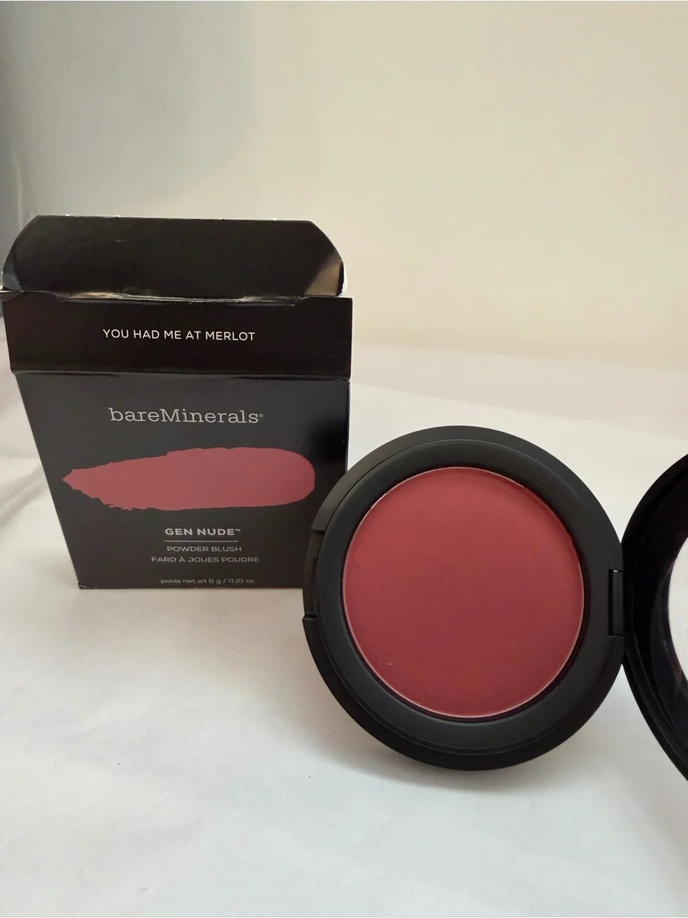 bareMinerals Gen Nude Powder Blush — Merlot Deep Rose - Picture 5 of 5